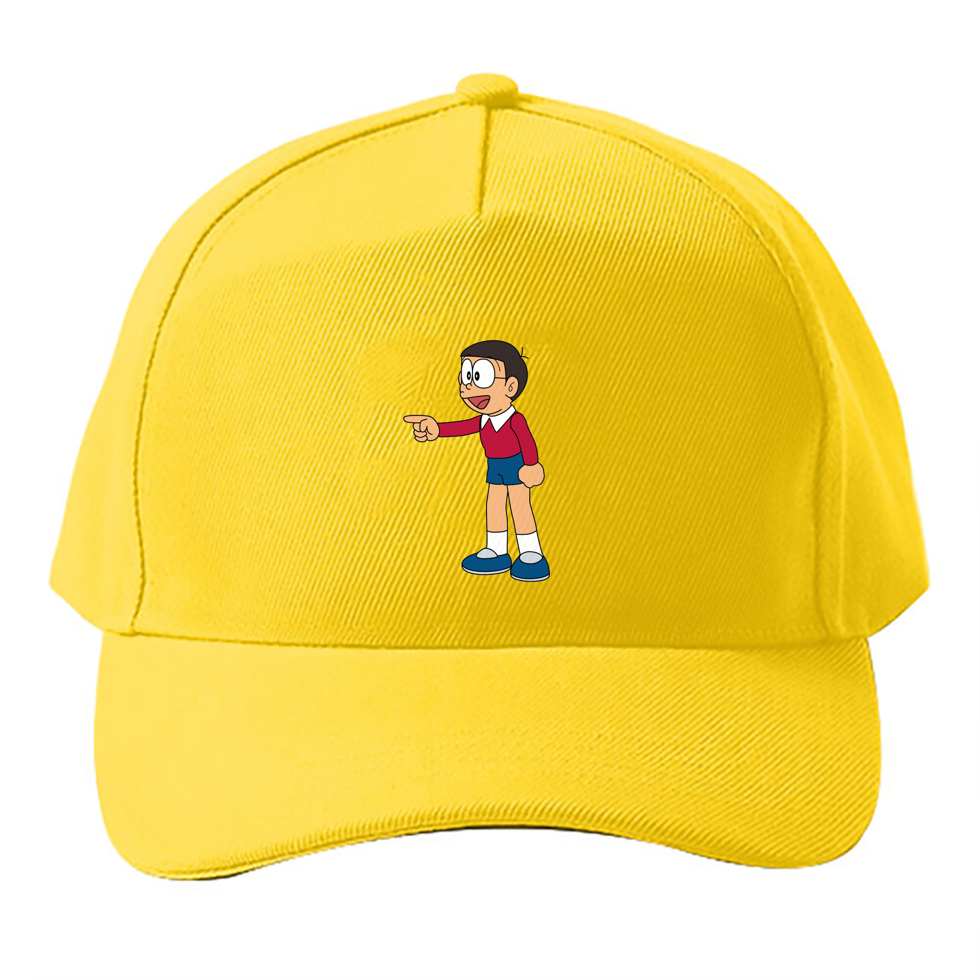 （画像用） ドラえもん 野比 のび太 Doraemon Nobita Nobi ベースボールキャップ 綿100％ 男女兼用 帽子 スポーツ